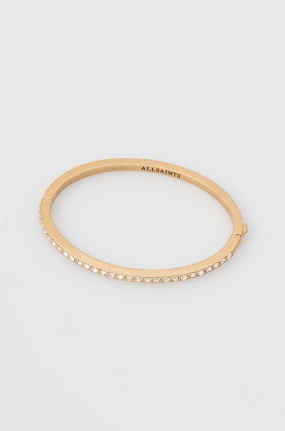 Браслет AllSaints циркон золотой 458886BRS123
