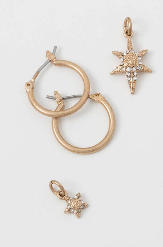 Accesorii AllSaints cercei 458882BRS123 aur