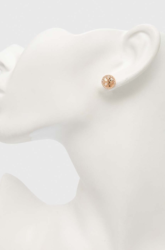 Akcesoria Tory Burch kolczyki MILLER PAVE STUD 53422.696 złoty