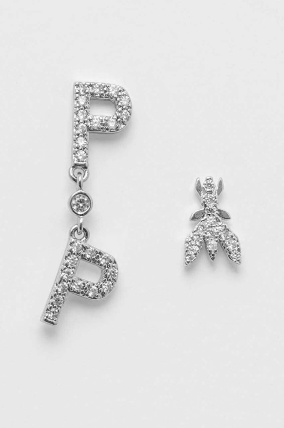 Naušnice Patrizia Pepe Gift Box srebrna 8J1058.M009