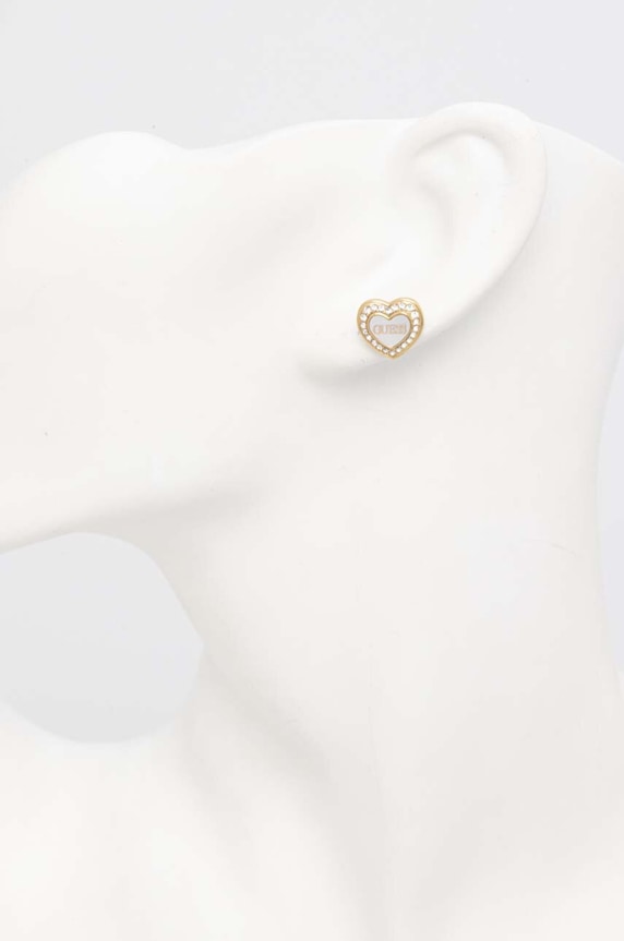 Guess kolczyki JUBE04.028JW biały SS24