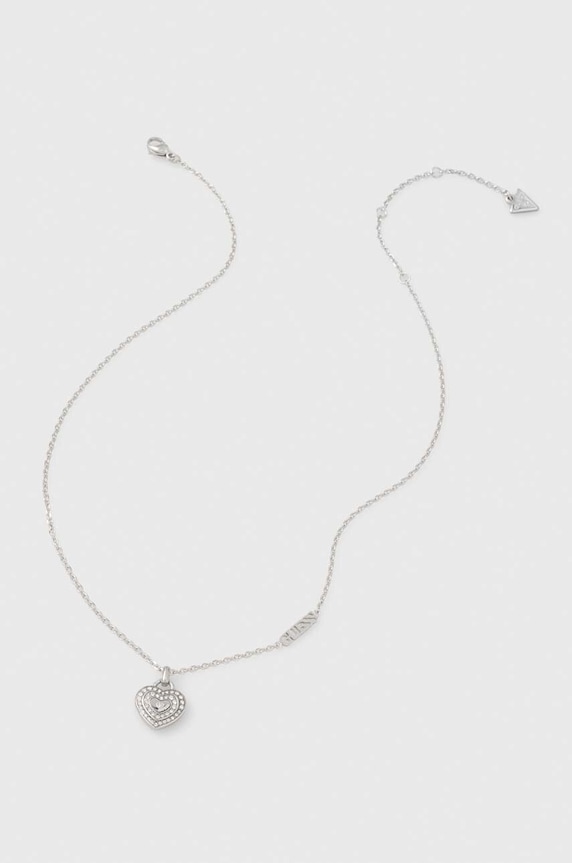 Κολιέ Guess JUBN04.030JW ασημί AA00