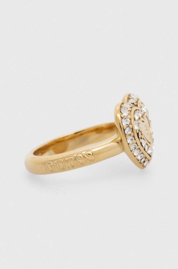Guess pierścionek JUBR04.034JW złoty SS25