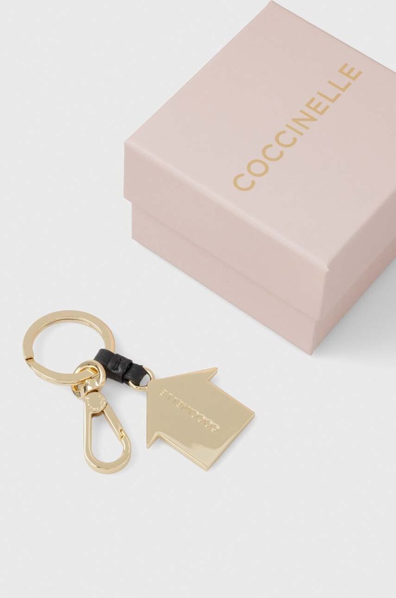 Coccinelle brelok E2.M9K.41.R9.02 złoty SS24