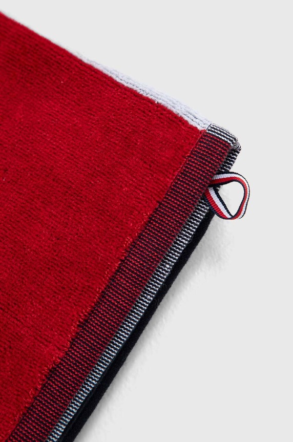 Doplnky Bavlnený uterák Tommy Hilfiger 100 x 180 cm UU0UU00097 tmavomodrá