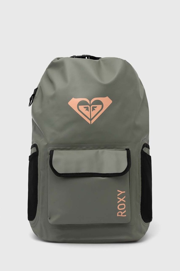 Ruksak Roxy potlač zelená ERJBP04743