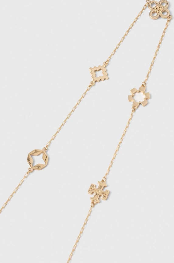 Κολιέ Tory BurchKira Clover 153710.720 χρυσαφί SS24