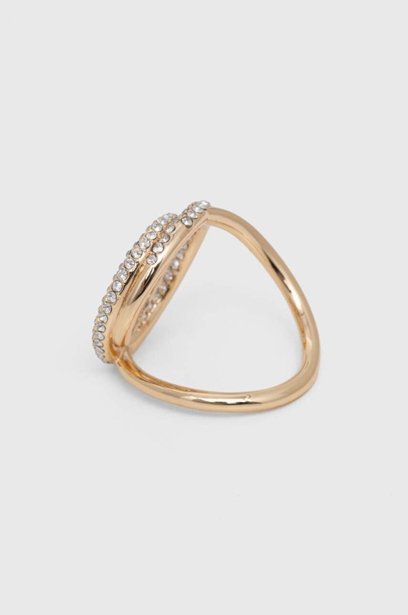 Δαχτυλίδι Tory BurchMiller Pave Double 157233.783 χρυσαφί SS24