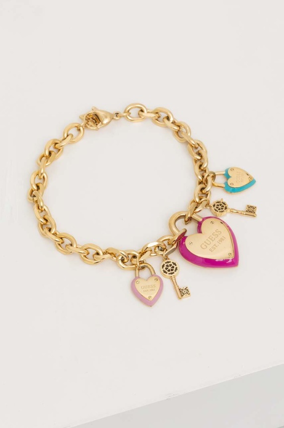 Βραχιόλι Guess Συσκευασία Δώρου χρυσαφί JUBB04.202JW