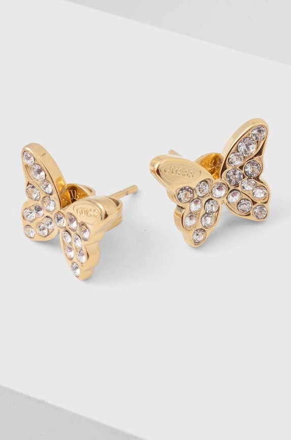 Guess fülbevaló cirkónia arany JUBE04.108JW
