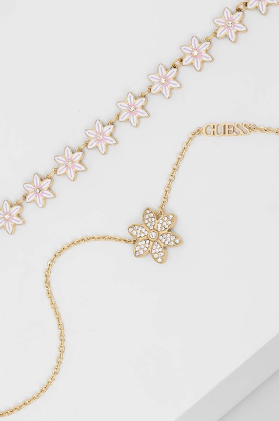 Guess naszyjnik JUBN04.130JW biały SS25