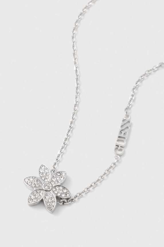Guess collana JUBN04.146JW argento SS24