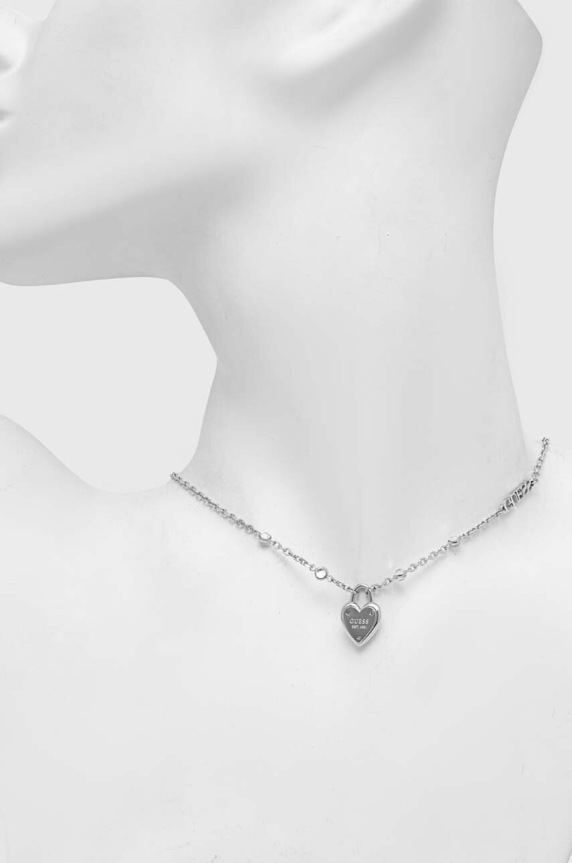Accesorii Guess colier JUBN04.210JW argintiu