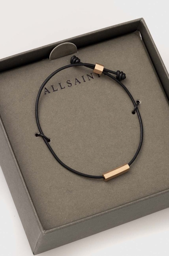 Doplnky Náramok AllSaints 37361332CB001 čierna