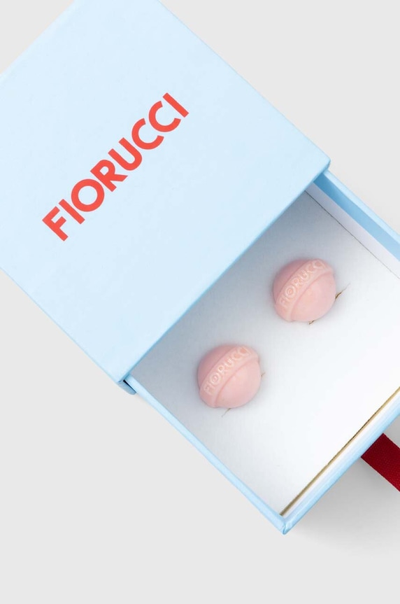 Naušnice na klipse Fiorucci Pink Mini Lollipop Earrings roza U01FPAJE145PT01PN02