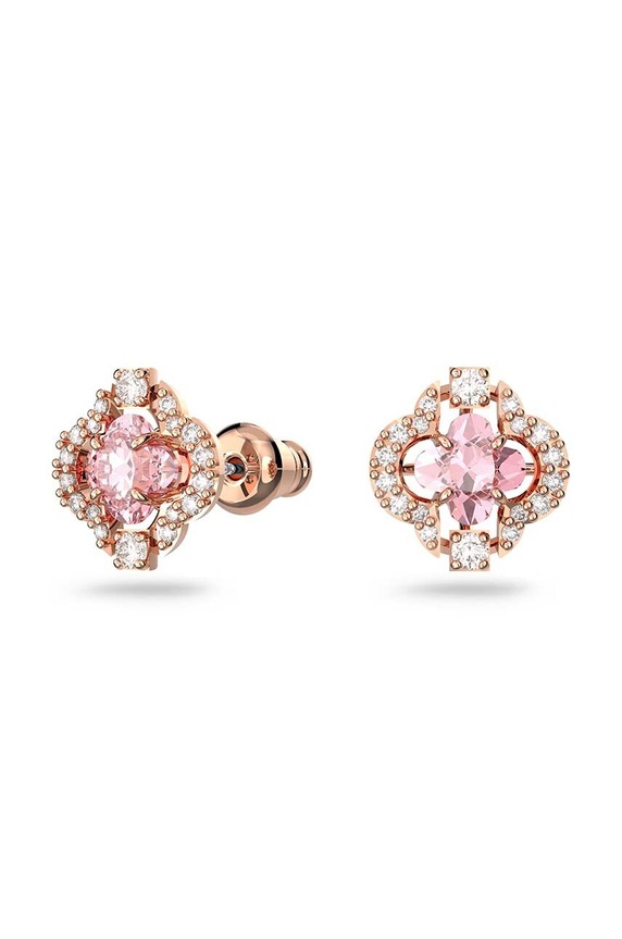 Swarovski naszyjnik i kolczyki SPARKLING złoty 5516488