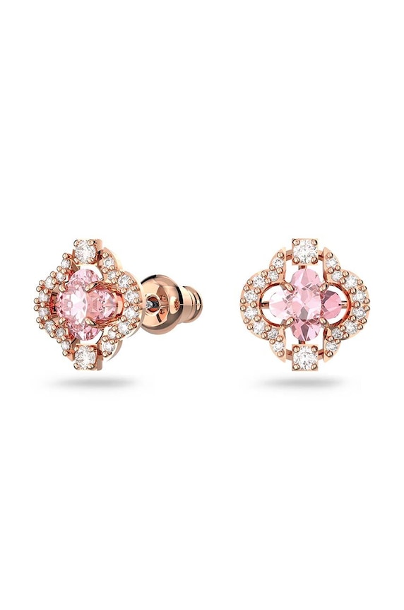 Swarovski naszyjnik i kolczyki SPARKLING złoty 5516488