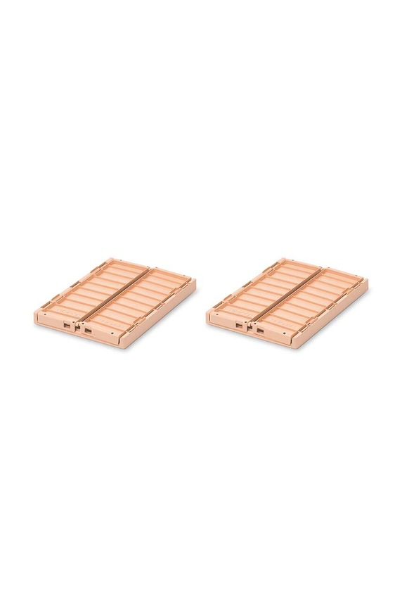 Liewood skrzynka do przechowywania 2-pack LW14549.G różowy AA00