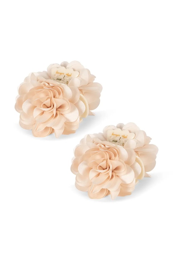 Konges Sløjd agrafe de par copii 2-pack KS101125 bej SS25