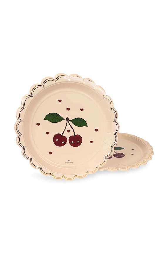 BIMBA Konges Sløjd set di accessori per il compleanno KS101149 rosso