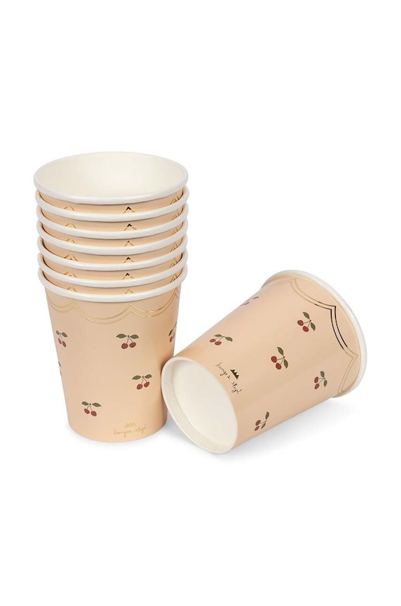 Konges Sløjd set di accessori per il compleanno rosso KS101149