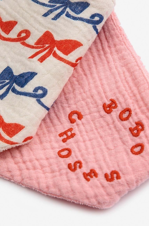 Bobo Choses előke 2 db 124AH020 rózsaszín