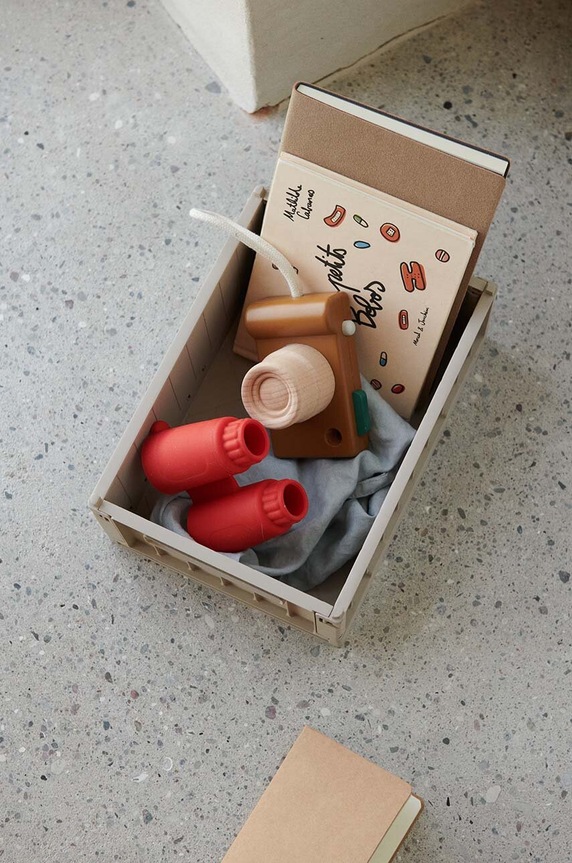 CHLAPEC Úložný box Liewood 2-pack LW14549.K béžová