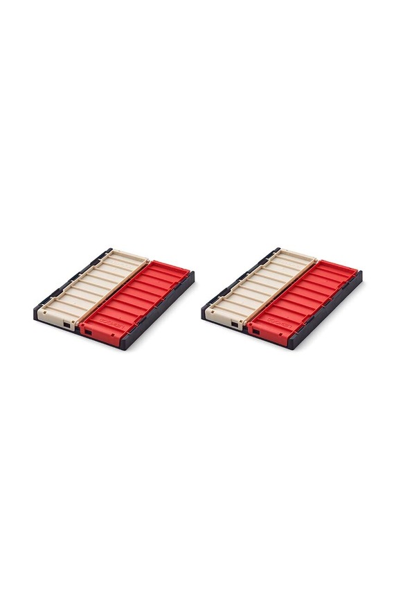 Liewood cutie de depozitare 2-pack LW14549.K rosu AA00