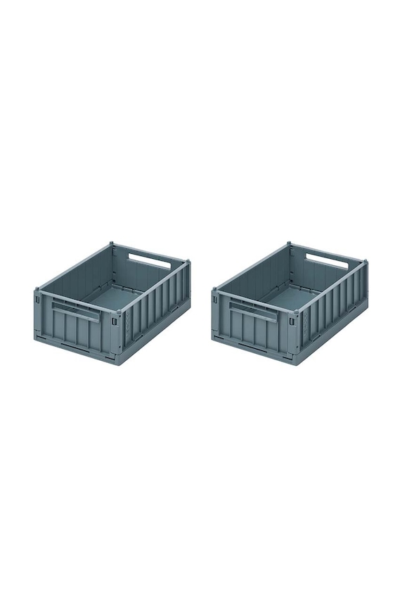 Úložný box Liewood 2-pak modrá LW14549.K