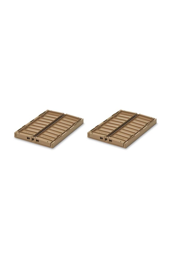 Liewood pudełko do przechowywania 2-pack LW14549.K beżowy AA00
