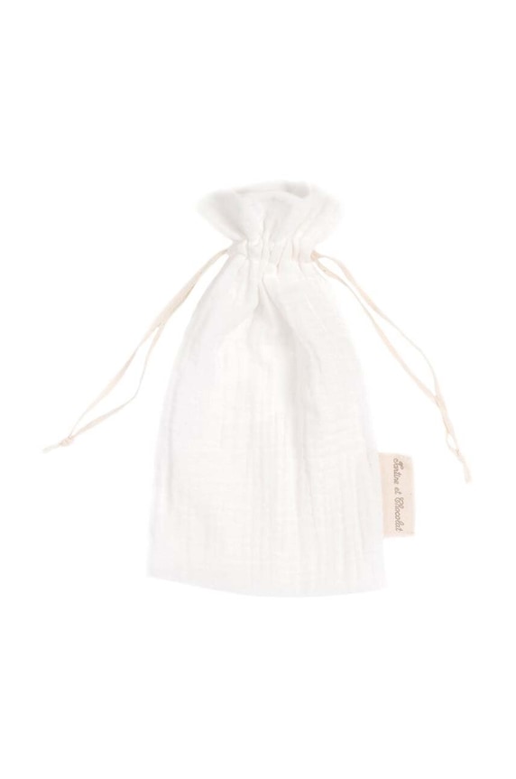 Tartine et Chocolat peluche 25 x 25 cm bianco T30515H.