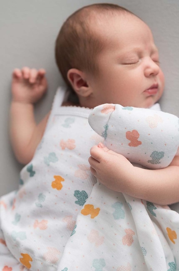 Παιχνίδι αγκαλιάς μωρού Tous Συσκευασία Δώρου λευκό Joy.2013