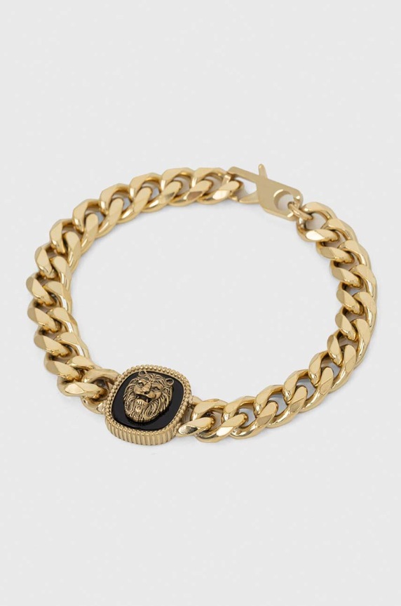 Βραχιόλι Guess φυσική πέτρα μαύρο JUMB04.001JW