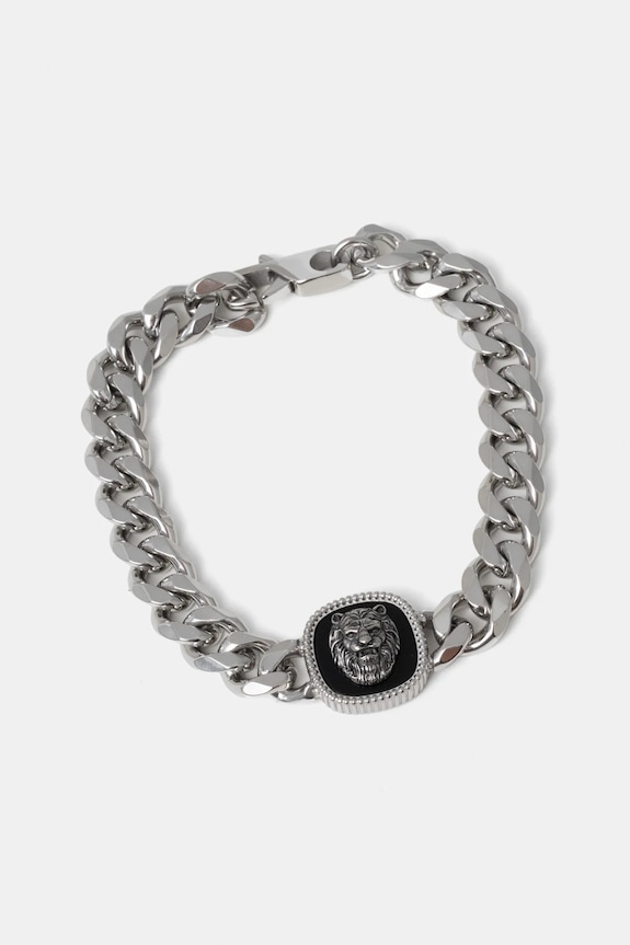 Guess bratara piatră naturală argintiu JUMB04.001JW