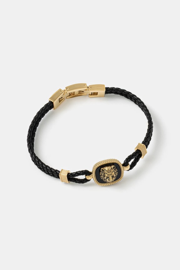 Guess bransoletka kamień naturalny złoty JUMB04.005JW