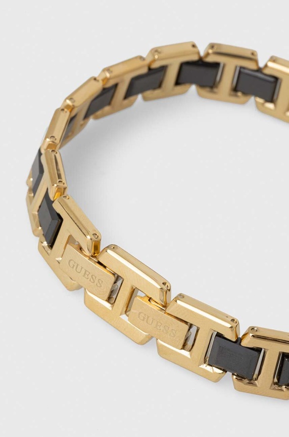 Βραχιόλι Guess JUMB04.029JW μαύρο SS24