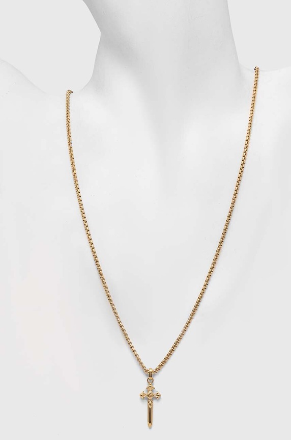 Doplnky Náhrdelník Guess JUMN04.024JW zlatá