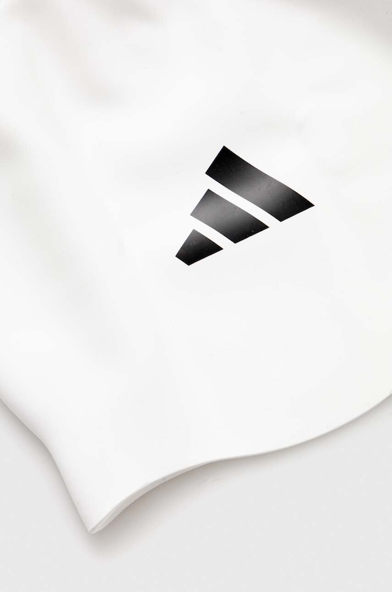 Doplnky Plavecká čiapka adidas Performance 3-Stripes IU1902 biela