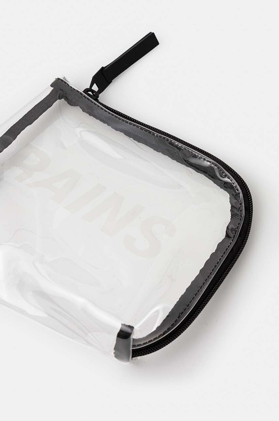 Kozmetička torbica Rains 14900 Travel Accessories 14900.15 transparentna AW24