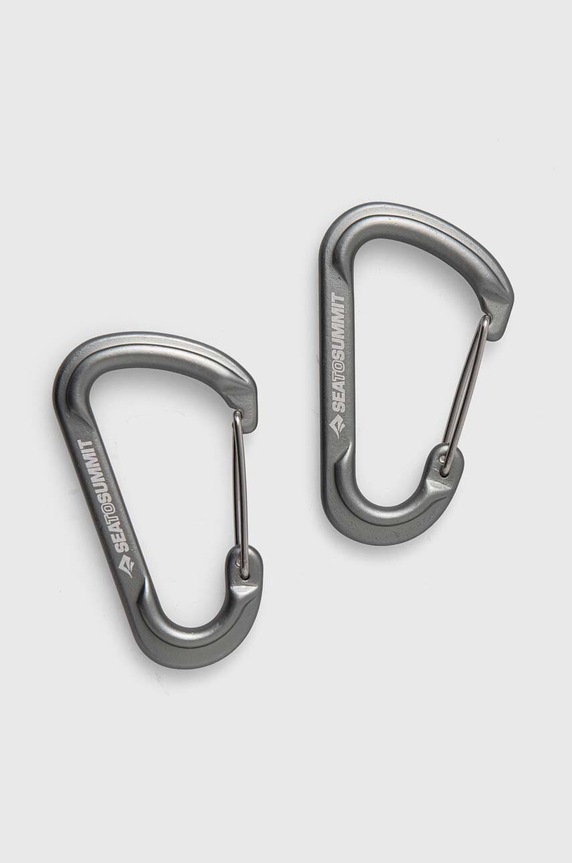 Karabiny Sea To Summit Large Accessory Carabiners 2-pack šedá ATD0140.00