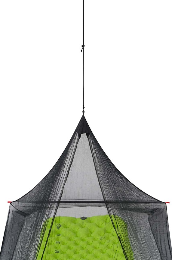 Turistická sieť proti komárom Sea To Summit Pyramid Net Single 221 x 122 x 107cm čierna AMOS.S