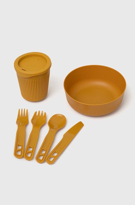 Set posuđa Sea To Summit Passage Dinnerware Set 1 Person zlatna ACK0370511P.6