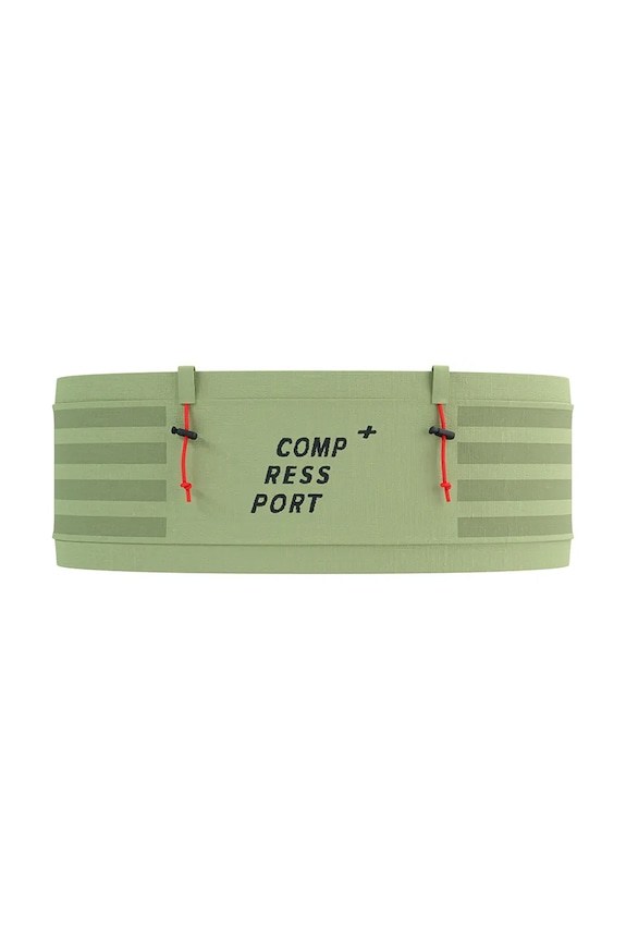 Compressport pas biegowy damski Free Belt Pro zielony CU00011B
