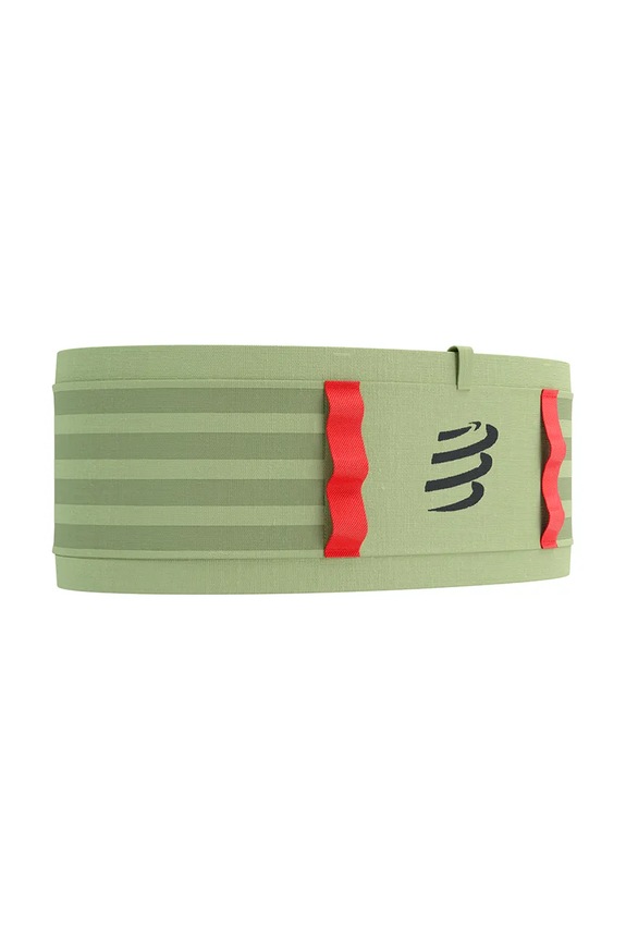 Akcesoria Compressport pas biegowy damski Free Belt Pro CU00011B zielony