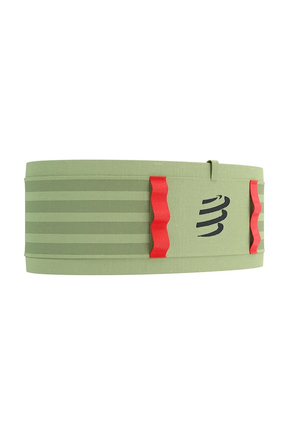 Akcesoria Compressport pas biegowy damski Free Belt Pro CU00011B zielony