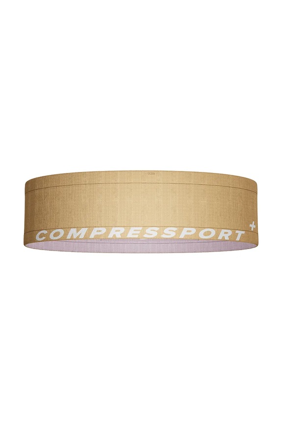 Accesorii Compressport curea de alergare Free Belt CU00012B bej