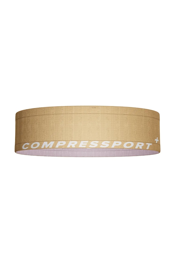 Accesorii Compressport curea de alergare Free Belt CU00012B bej