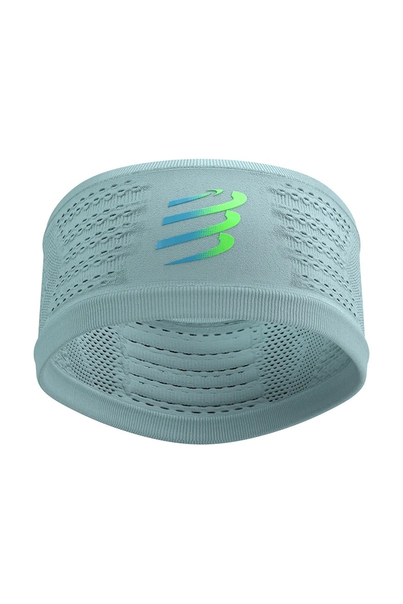 Compressport opaska na głowę On/Off XBNU3905 turkusowy SS26