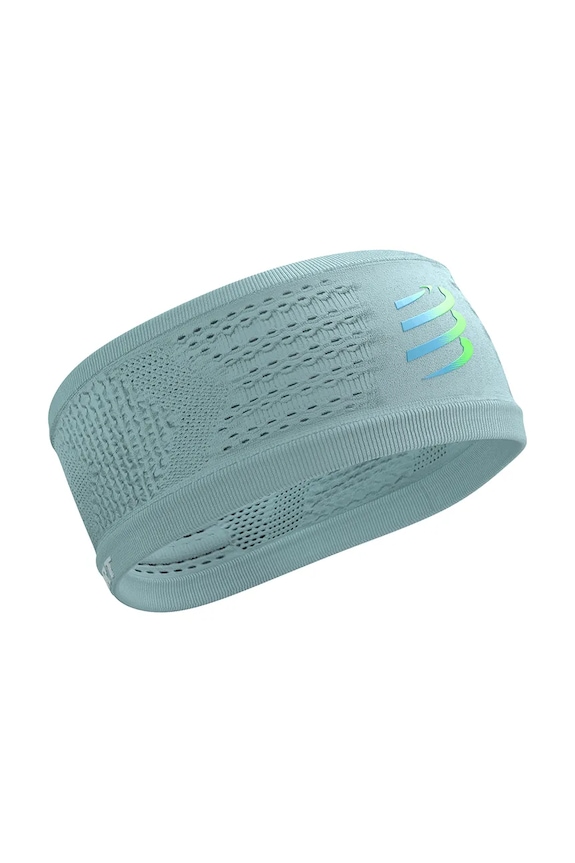 Akcesoria Compressport opaska na głowę On/Off XBNU3905 turkusowy