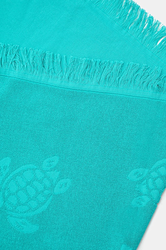 Akcesoria Vilebrequin ręcznik bawełniany SANTAH STHU1201 turkusowy